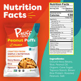 Pnuff Crunch Protein Puffs nutrition facts